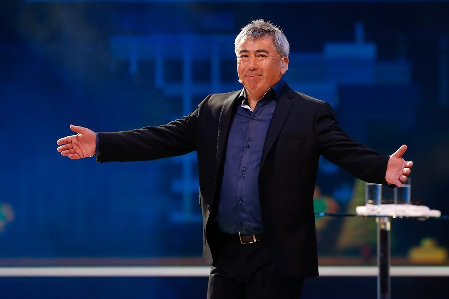 Jajá Calderón en el escenario