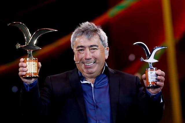Jajá Calderón con la Gaviota de Plata y la Gaviota de Oro, Viña 2017